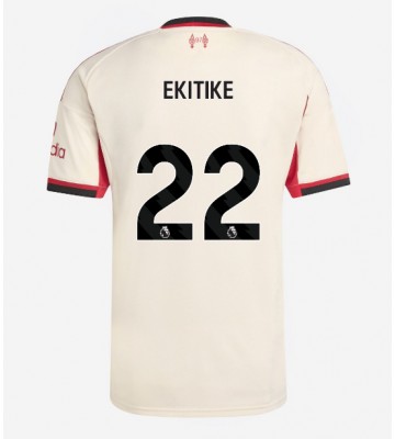 Liverpool Hugo Ekitike #22 Venkovní Dres 2025-26 Krátkým Rukávem Liverpool Hugo Ekitike #22 Venkovní Dres 2025-26 Krátkým Rukávem