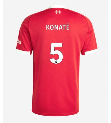 Liverpool Ibrahima Konate #5 Domácí Dres 2025-26 Krátkým Rukávem