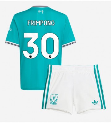 Liverpool Jeremie Frimpong #30 Alternativní dres komplet pro Děti 2025-26 Krátkým Rukávem (+ Krátké kalhoty)