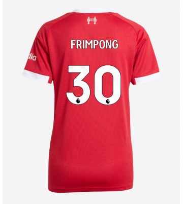 Liverpool Jeremie Frimpong #30 Domácí Dres pro Dámy 2025-26 Krátkým Rukávem
