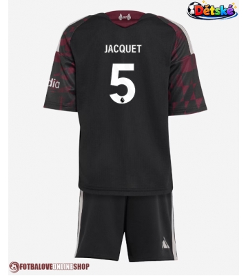Liverpool Jeremy Jacquet #5 Alternativní dres komplet pro Děti 2026-27 Krátkým Rukávem (+ Krátké kalhoty)