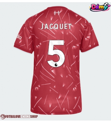 Liverpool Jeremy Jacquet #5 Domácí Dres pro Dámy 2026-27 Krátkým Rukávem