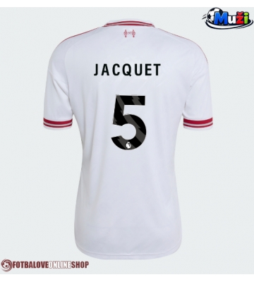 Liverpool Jeremy Jacquet #5 Venkovní Dres 2026-27 Krátkým Rukávem