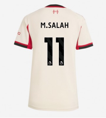 Liverpool Mohamed Salah #11 Venkovní Dres pro Dámy 2025-26 Krátkým Rukávem