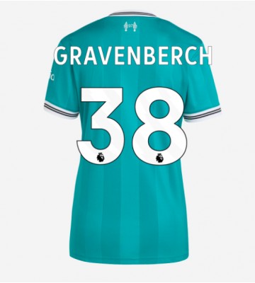 Liverpool Ryan Gravenberch #38 Alternativní Dres pro Dámy 2025-26 Krátkým Rukávem