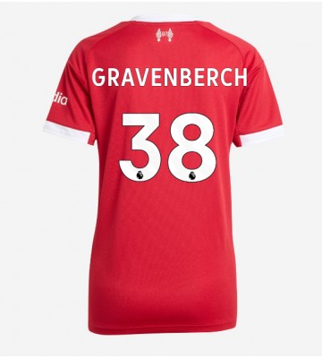 Liverpool Ryan Gravenberch #38 Domácí Dres pro Dámy 2025-26 Krátkým Rukávem