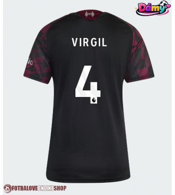 Liverpool Virgil van Dijk #4 Alternativní Dres pro Dámy 2026-27 Krátkým Rukávem