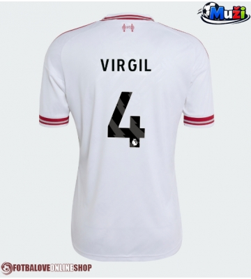 Liverpool Virgil van Dijk #4 Venkovní Dres 2026-27 Krátkým Rukávem