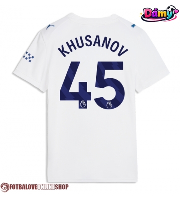 Manchester City Abdukodir Khusanov #45 Alternativní Dres pro Dámy 2026-27 Krátkým Rukávem