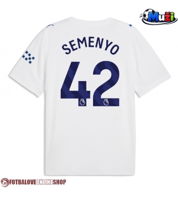 Manchester City Antoine Semenyo #42 Alternativní Dres 2026-27 Krátkým Rukávem