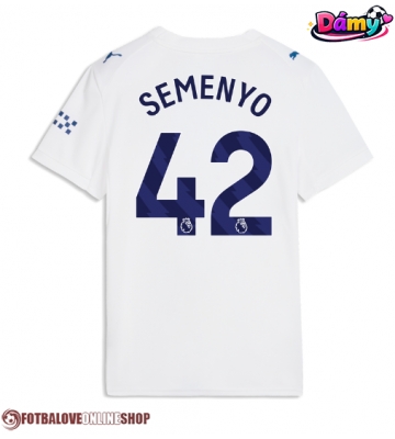 Manchester City Antoine Semenyo #42 Alternativní Dres pro Dámy 2026-27 Krátkým Rukávem