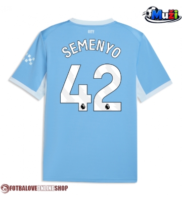 Manchester City Antoine Semenyo #42 Domácí Dres 2026-27 Krátkým Rukávem