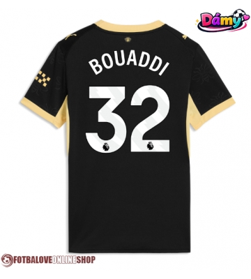 Manchester City Ayyoub Bouaddi #32 Venkovní Dres pro Dámy 2026-27 Krátkým Rukávem