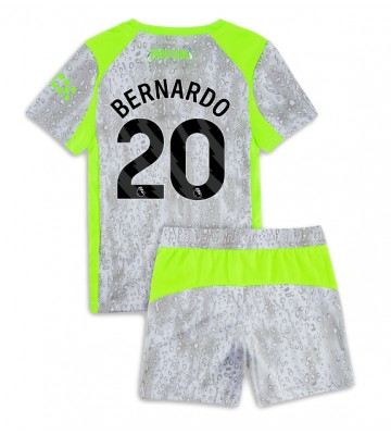 Manchester City Bernardo Silva #20 Alternativní dres komplet pro Děti 2025-26 Krátkým Rukávem (+ Krátké kalhoty)