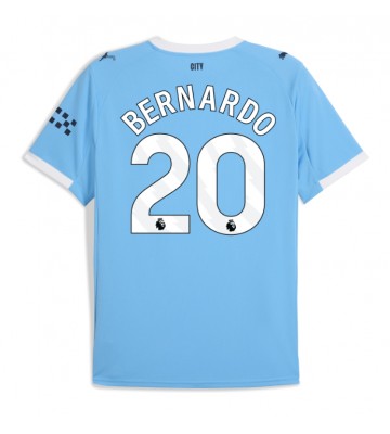 Manchester City Bernardo Silva #20 Domácí Dres 2025-26 Krátkým Rukávem