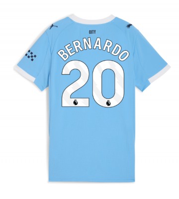 Manchester City Bernardo Silva #20 Domácí Dres pro Dámy 2025-26 Krátkým Rukávem