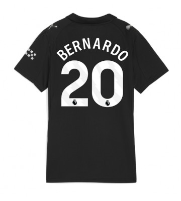 Manchester City Bernardo Silva #20 Venkovní Dres pro Dámy 2025-26 Krátkým Rukávem