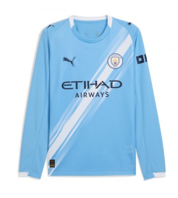 Manchester City Domácí Dres 2025-26 Dlouhým Rukávem