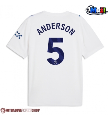 Manchester City Elliot Anderson #5 Alternativní Dres 2026-27 Krátkým Rukávem