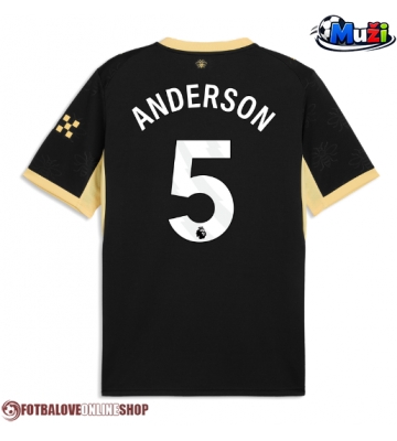 Manchester City Elliot Anderson #5 Venkovní Dres 2026-27 Krátkým Rukávem
