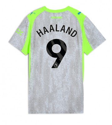 Manchester City Erling Haaland #9 Alternativní Dres pro Dámy 2025-26 Krátkým Rukávem