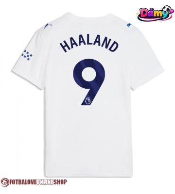Manchester City Erling Haaland #9 Alternativní Dres pro Dámy 2026-27 Krátkým Rukávem