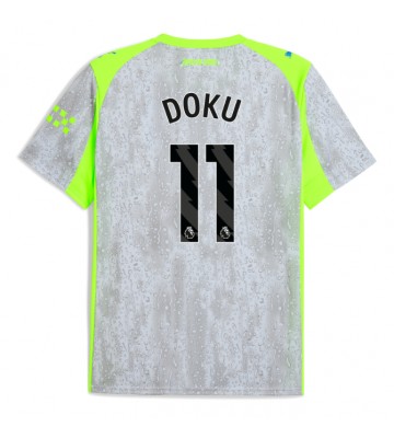 Manchester City Jeremy Doku #11 Alternativní Dres 2025-26 Krátkým Rukávem