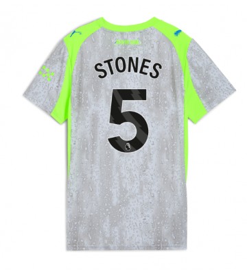 Manchester City John Stones #5 Alternativní Dres pro Dámy 2025-26 Krátkým Rukávem