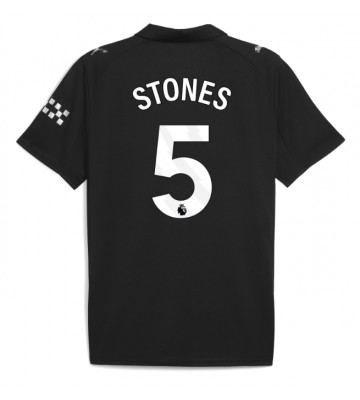 Manchester City John Stones #5 Venkovní Dres 2025-26 Krátkým Rukávem