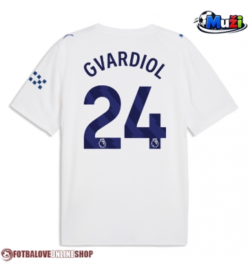 Manchester City Josko Gvardiol #24 Alternativní Dres 2026-27 Krátkým Rukávem