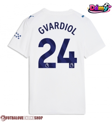 Manchester City Josko Gvardiol #24 Alternativní Dres pro Dámy 2026-27 Krátkým Rukávem