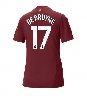 Manchester City Kevin De Bruyne #17 Alternativní Dres pro Dámy 2024-25 Krátkým Rukávem