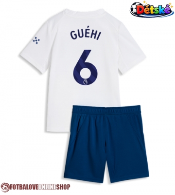 Manchester City Marc Guehi #6 Alternativní dres komplet pro Děti 2026-27 Krátkým Rukávem (+ Krátké kalhoty)