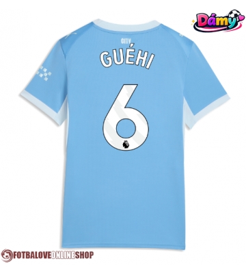 Manchester City Marc Guehi #6 Domácí Dres pro Dámy 2026-27 Krátkým Rukávem