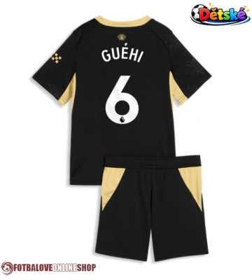 Manchester City Marc Guehi #6 Venkovní dres komplet pro Děti 2026-27 Krátkým Rukávem (+ Krátké kalhoty)