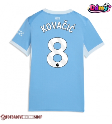 Manchester City Mateo Kovacic #8 Domácí Dres pro Dámy 2026-27 Krátkým Rukávem