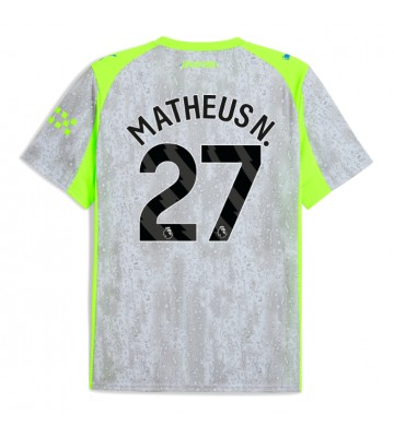 Manchester City Matheus Nunes #27 Alternativní Dres 2025-26 Krátkým Rukávem