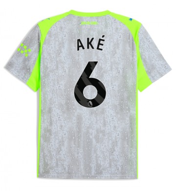 Manchester City Nathan Ake #6 Alternativní Dres 2025-26 Krátkým Rukávem