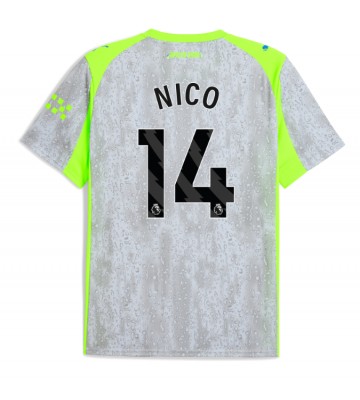 Manchester City Nico Gonzalez #14 Alternativní Dres 2025-26 Krátkým Rukávem