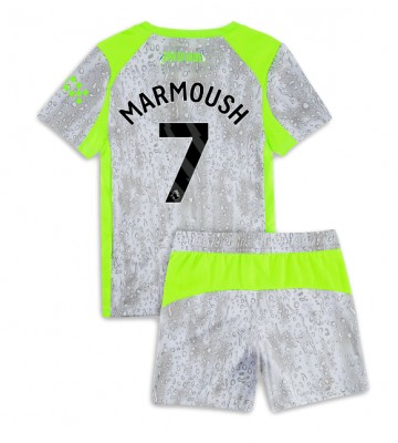 Manchester City Omar Marmoush #7 Alternativní dres komplet pro Děti 2025-26 Krátkým Rukávem (+ Krátké kalhoty)