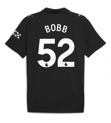 Manchester City Oscar Bobb #52 Venkovní Dres 2025-26 Krátkým Rukávem