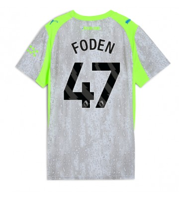 Manchester City Phil Foden #47 Alternativní Dres pro Dámy 2025-26 Krátkým Rukávem