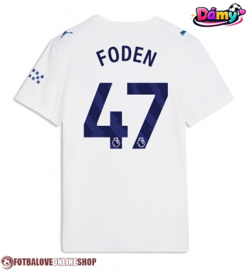 Manchester City Phil Foden #47 Alternativní Dres pro Dámy 2026-27 Krátkým Rukávem