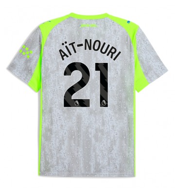 Manchester City Rayan Ait-Nouri #21 Alternativní Dres 2025-26 Krátkým Rukávem