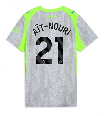 Manchester City Rayan Ait-Nouri #21 Alternativní Dres pro Dámy 2025-26 Krátkým Rukávem