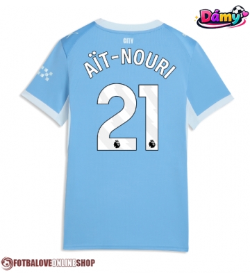 Manchester City Rayan Ait-Nouri #21 Domácí Dres pro Dámy 2026-27 Krátkým Rukávem