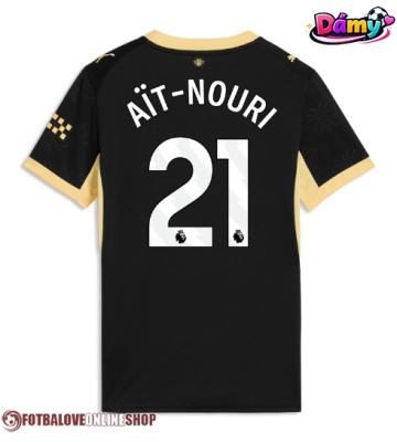 Manchester City Rayan Ait-Nouri #21 Venkovní Dres pro Dámy 2026-27 Krátkým Rukávem