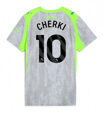 Manchester City Rayan Cherki #10 Alternativní Dres pro Dámy 2025-26 Krátkým Rukávem