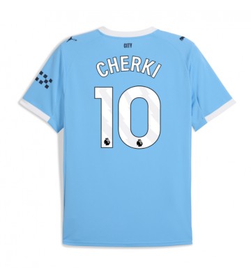 Manchester City Rayan Cherki #10 Domácí Dres 2025-26 Krátkým Rukávem