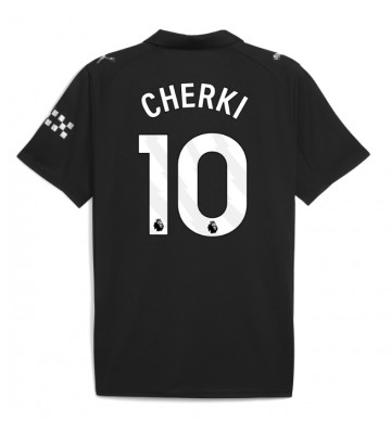 Manchester City Rayan Cherki #10 Venkovní Dres 2025-26 Krátkým Rukávem